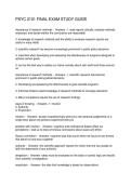 PSYC 2101 FINAL EXAM STUDY GUIDE