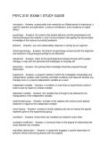 PSYC 2101 EXAM 1 STUDY GUIDE