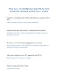 WGU D223 EXAM 2026&sol;2027 QUESTIONS AND ANSWERS GRADED A&plus; RED FLAG MANIA