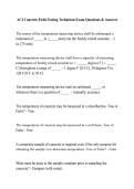 ACI Concrete Field-Testing Technician Exam Questions & Answers