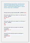 PNCB PNP-PC Master Study Set Exam &vert;&vert; Most Recent Exam  2026 Actual Complete Real Exam Questions And Correct   Answers   &lpar;Verified Answers&rpar; Already Graded  A&plus; &vert; Assured                Success &vert; Newest  Exam &vert; Just Released&excl;&excl;