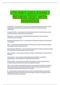   UTA INSY 2303 FINAL EXAM  REVIEW ASSESMENT TEST
