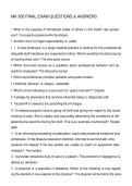 MA 305 FINAL EXAM QUESTIONS & ANSWERS