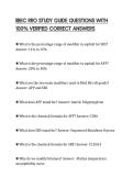 IIBEC RRO STUDY GUIDE QUESTIONS WITH 100&percnt; VERIFIED CORRECT ANSWERS