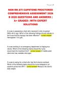 NGN RN ATI CAPSTONE PROCTORED  COMPREHENSIVE ASSESSMENT 2026  B 2026 QUESTIONS AND ANSWERS &vert;  A&plus; GRADED &vert; WITH EXPERT  SOLUTIONS