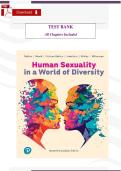 Human Sexuality in a World of Diversity &lpar;Canadian Edition&comma; 7th Edition&comma; Rathus&comma; Nevid&comma; Fichner‑Rathus & Herold&rpar; &ndash; Verified Test Bank & Study Guide &lpar;All Chapters Included&rpar;