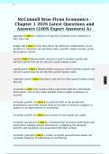 McConnell Brue Flynn Economics -  Chapter 1 2026 Latest Questions and  Answers &lpar;100&percnt; Expert Answers&rpar; A&plus;