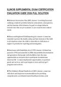 ILLINOIS SUPPLEMENTAL EXAM CERTIFICATION EVALUATION GUIDE 2026 FULL SOLUTION