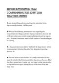 ILLINOIS SUPPLEMENTAL EXAM COMPREHENSIVE TEST SCRIPT 2026 SOLUTIONS VERIFIED