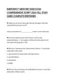 EMERGENCY MEDICINE SAEM EXAM COMPREHENSIVE SCRIPT 2026 FULL STUDY GUIDE COMPLETE RESPONSES