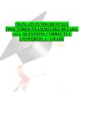 NGN ATI Fundamentals Proctored Exam Retake &vert; 2026&sol;2027 All Questions & Answers