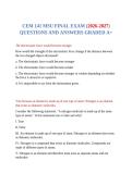 CEM 141 MSU FINAL EXAM &lpar;2026-2027&rpar; QUESTIONS AND ANSWERS GRADED A&plus;