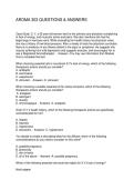 AROMA 303 QUESTIONS & ANSWERS