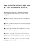 ENGL 216 QUIZ 3 REVIEW STUDY SHEET 2026 ACCURATE RESPONSES FULL SOLUTION