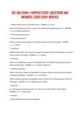 CSE 360 EXAM 1 &vert; VERIFIED STUDY &vert; QUESTIONS AND ANSWERS &vert; 2026 STUDY UPDATES