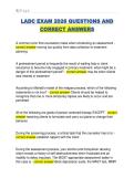 LADC EXAM 2026 QUESTIONS AND  CORRECT ANSWERS
