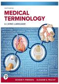 Test Bank for Medical Terminology&colon; A Living Language 8th Edition by Bonnie F&period; Fremgen and Suzanne S&period; Frucht