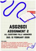 ASG2601 Assignment 2 Memo &vert; Due 12 February 2026