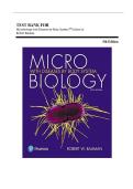 Test Bank For Microbiology with Diseases by Body System 5th Edition by Robert Bauman Chapter 1-26