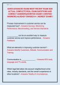 IAHSS ADVANCED EXAM&vert; MOST RECENT EXAM 2026  ACTUAL COMPLETE REAL EXAM QUESTIONS AND  CORRECT ANSWERS&vert;&vert;VERIFIED EXAM&excl;&excl;&excl; &lpar;VERIFIED  ANSWERS&rpar; ALREADY GRADED A&plus; &vert; NEWEST EXAM&excl;&excl;&excl;