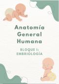 Apuntes de Anatom&iacute;a General Humana b&aacute;sicos
