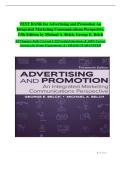 Test Bank&colon; Advertising & Promotion An Integrated Marketing Communications Perspective 13e &mdash; Belch & Belch &mdash; ISBN 9781266854668