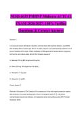 NURS 6635 PMHNP Midterm ACTUAL EXAM 2026&sol;2027&colon; 100&percnt; Verified Questions & Correct Answers