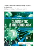 Test Bank for Bailey & Scott's Diagnostic Microbiology 16th Edition&comma;  By Patricia M&period; Tille &vert; All Chapters &lpar;1-80&rpar;&vert; Expert Verified Answers&vert; Graded A&plus;