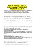 BIO-251 FINAL EXAM QUIZ QUESTIONS WITH CORRECT ANSWERS RATED A&plus;