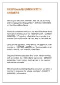 FiCEP Exam QUESTIONS WITH ANSWERS&period;