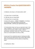 MPJE AL Practice Test QUESTIONS WITH ANSWERS