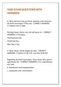 TABC EXAM QUESTIONS WITH ANSWERS&period;
