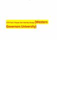 C773 Task 1 Passed User Interface Design &lpar;Western Governors University&rpar;