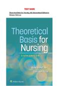 Test Bank for Theoretical Basis for Nursing 6th International Edition by Melanie McEwen &ndash; Complete Chapter-Aligned Academic Guide&period;