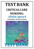 Test&lowbar;bank&lowbar;for&lowbar;critical&lowbar;care&lowbar;nursing&lowbar;&lowbar;a&lowbar;holistic&lowbar;approach&lowbar;11th&lowbar;edition&lowbar;morton&lowbar;fontaine