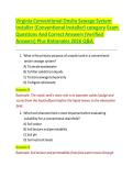 Virginia Conventional Onsite Sewage System Installer &lpar;Conventional Installer&rpar; category Exam Questions And Correct Answers &lpar;Verified Answers&rpar; Plus Rationales 2026 Q&A 