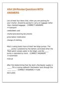 ASA 104 Review Questions WITH ANSWERS&comma;