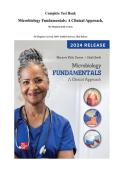 Complete Test Bank Microbiology Fundamentals&colon; A Clinical Approach&comma; By Marjorie Kelly Cowan&period; &lpar;All Chapters Covered&comma; 100&percnt; Verified Answers&comma; 2024 Release&rpar;