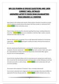 MN 553 PHARM-GI DRUGS&vert;QUESTIONS AND 100&percnt; CORRECT WELL DETAILED ANSWERS&vert;LATEST&excl;&excl;&excl;&excl;&excl;2025&sol;2026&vert;GUARANTEED PASS&vert;GRADED A&plus;&vert;VERIFIED