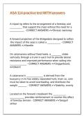 ASA 114 practice test WITH answers