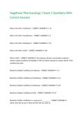 Nagelhout Pharmacology 1 Exam 2 Questions With Correct Answers&period;