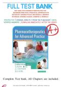 Test Bank for Pharmacotherapeutics for Advanced Practice&colon; A Practical Approach 5th North American Edition &ndash; Virginia Poole Arcangelo & Andrew M&period; Peterson &vert; 100&percnt; Guaranteed Pass &vert; Latest Update 2026