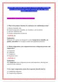 LOUISIANA &lpar;NEW ORLEANS&rpar; SECOND CLASS STATIONARY AIR CONDITIONING &ndash; 640-LA CONTRACTOR EXAM COMPLETE QUESTIONS AND 100&percnt; VERIFIED ANSWERS &lpar;PASS GUARANTEE&rpar;
