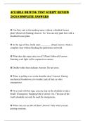 ACEABLE DRIVING TEST SCRIPT REVIEW 2026 COMPLETE ANSWERS