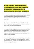 ATI RN CONCEPT BASED ASSESSMENT LEVEL 3 B PROCTORED CERTIFICATION EVALUATION EXAMS 2026 SOLVED QUESTIONS AND SOLUTIONS GRADED A