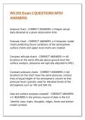 WX 201 Exam 2 QUESTIONS WITH ANSWERS