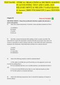 Test Bank &ndash; Ethical Obligations & Decision-Making in Accounting &vert; Verified Q&A &vert; ISBN 9781264643295 &vert; 2025&sol;2026