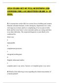 ATLS EXAMS SET OF FULL QUESTIONS AND ANSWERS FOR A GUARANTEED GRADE A&plus; IN 2026&period;