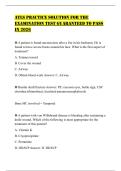 ATLS PRACTICE SOLUTION FOR THE EXAMINATION TEST GUARANTEED TO PASS IN 2026