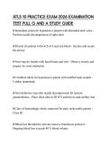 ATLS 10 PRACTICE EXAM 2026 EXAMINATION TEST FULL Q AND A STUDY GUIDE